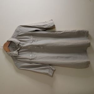 Old Navy Safari style dress, linen, light khaki.